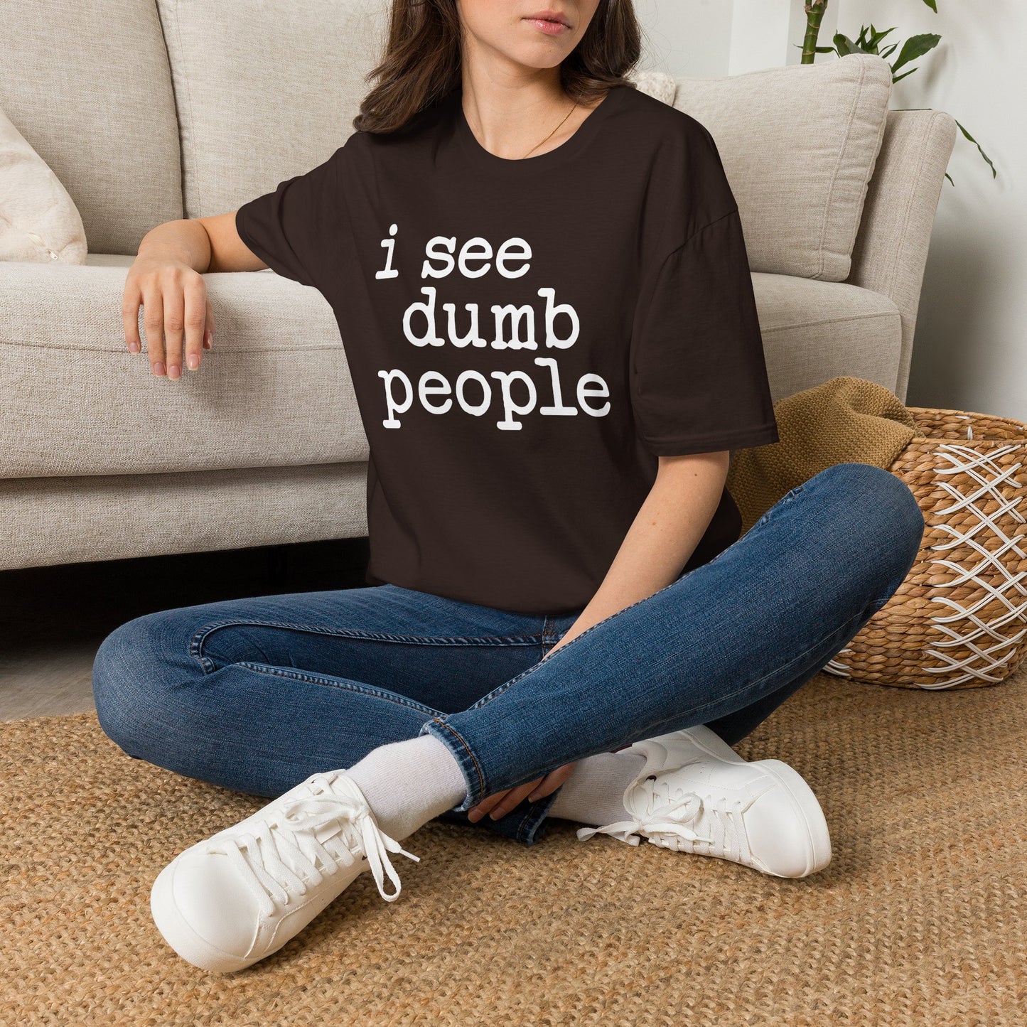 I See Dumb People - Unisex Softstyle T-Shirt