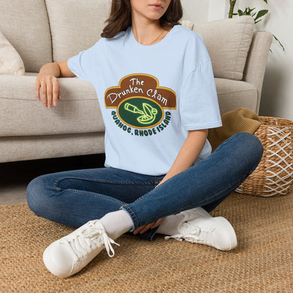 T-Shirt — The Drunken Clam Providence RI Vintage Neon Bar Logo