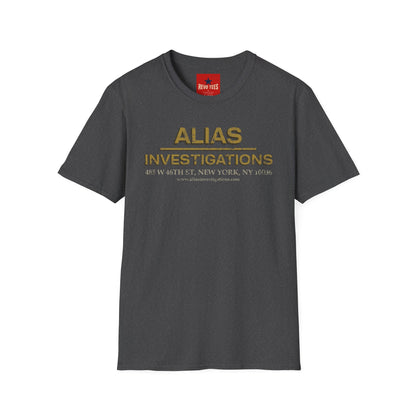 Alias Investigations T-Shirt — Detective Agency Graphic Tee