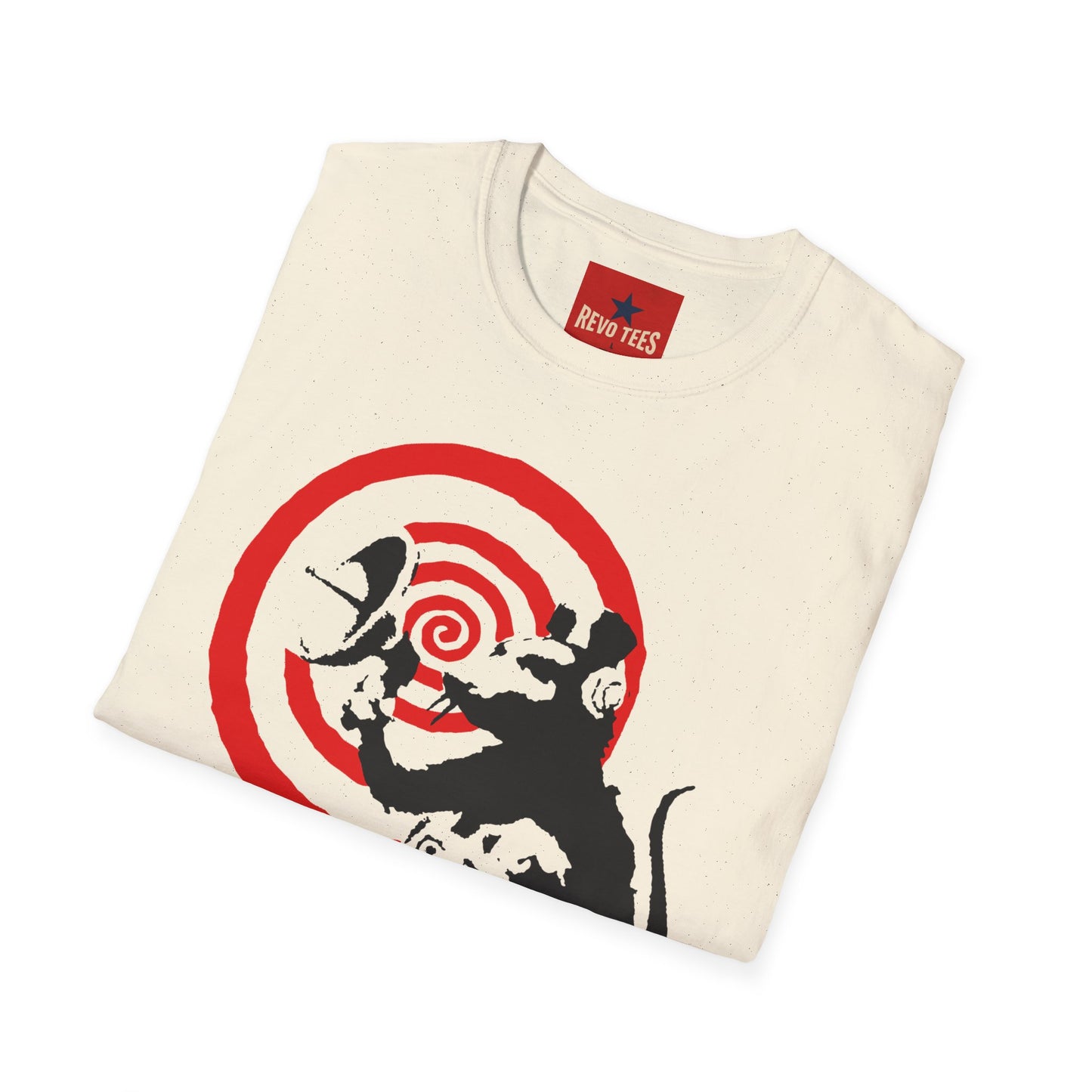 Banksy-Style Rat Target T-Shirt — Street Art Graphic Tee