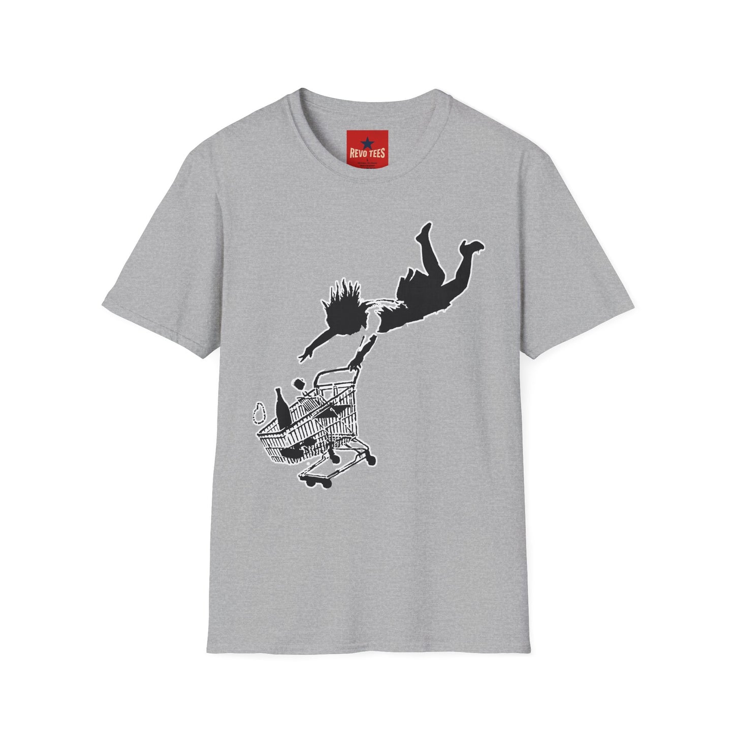 Banksy T-Shirt — Shop Til You Drop Silhouette Tee