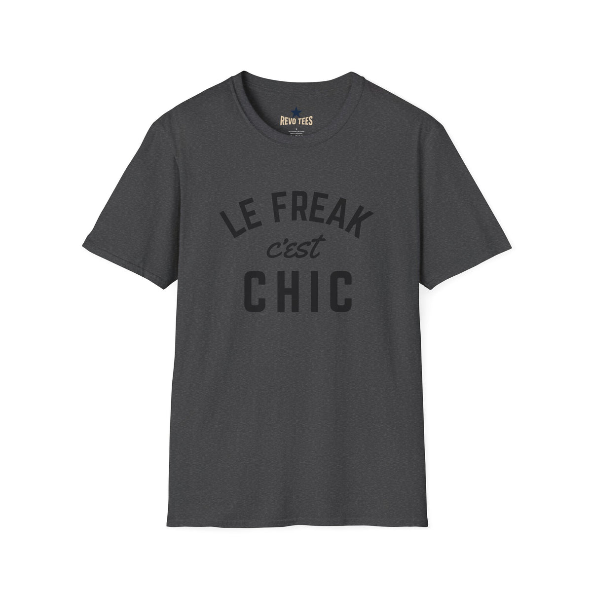 Revotees Le Freak Cest Chic French Retro Graphic T-Shirt - alternate view 6