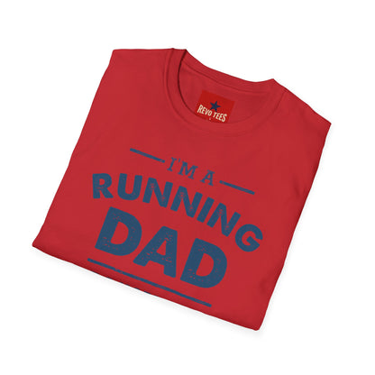 Running Dad T-Shirt — "I’m a Running Dad" Funny Athletic Father’s Tee