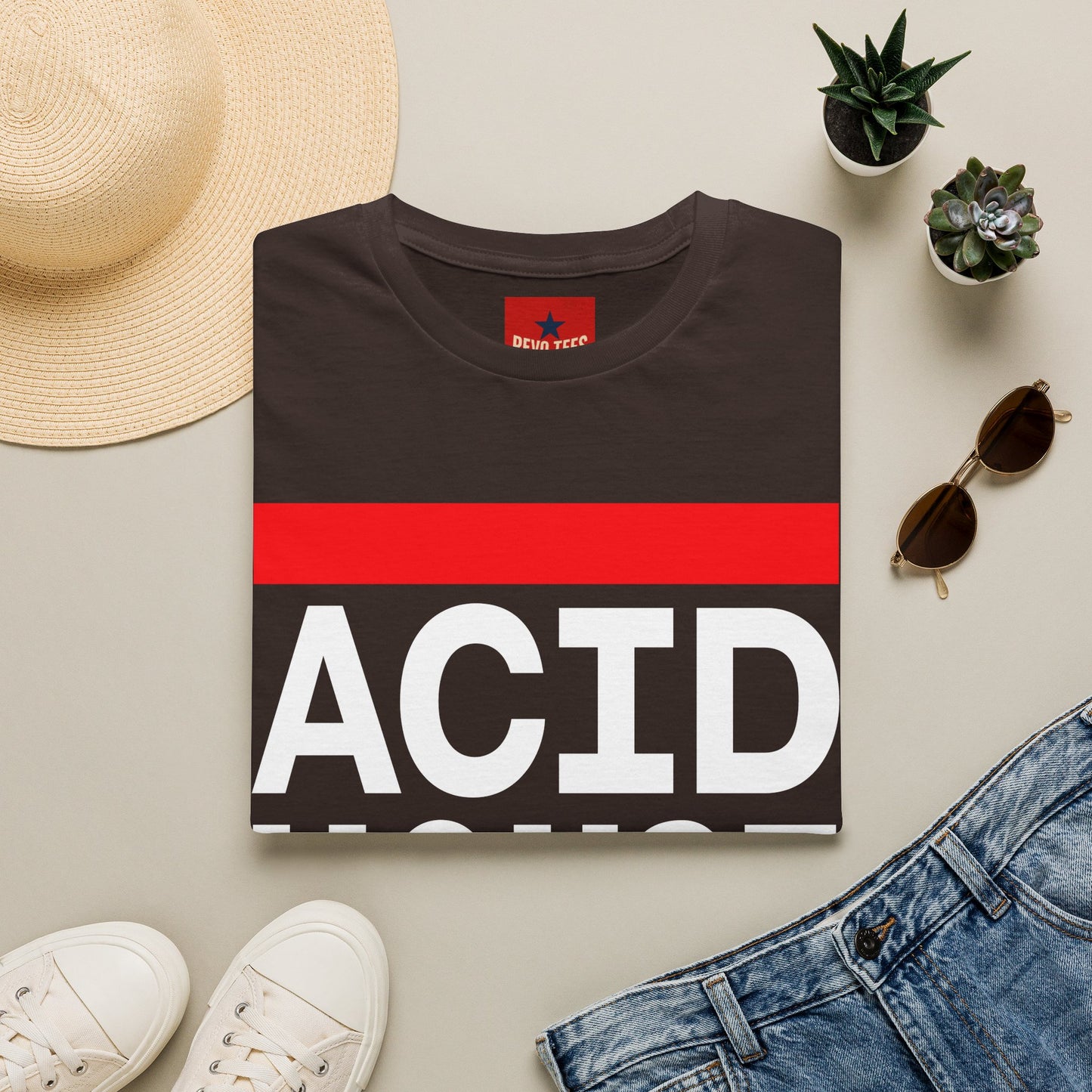 Acid House T-Shirt — Retro Rave Music Tee