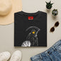 Banksy T‑Shirt — Grim Reaper Clock Graphic Tee (Smiley Mask)