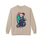 Christmas Reaper — 'Closed' Tombstone Holiday Horror Design Crewneck Sweatshirt