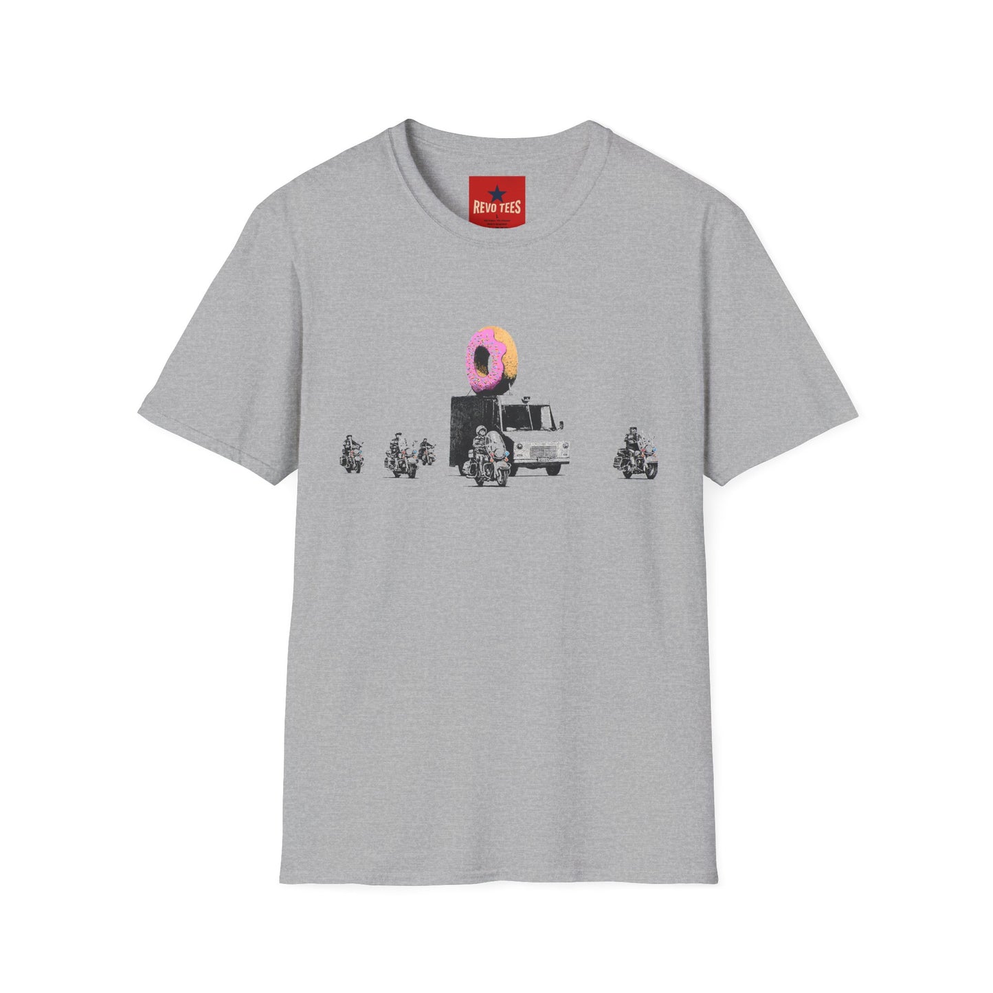 Banksy T-Shirt — Retro Donut Food Truck Tee
