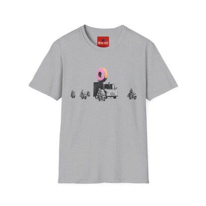 Banksy T-Shirt — Retro Donut Food Truck Tee