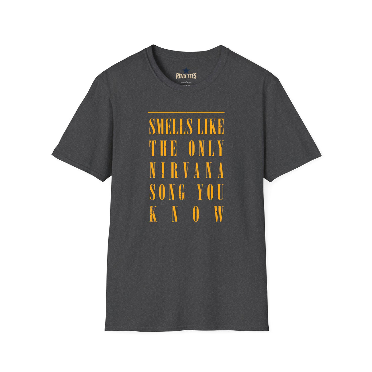Revotees Smells Like Teen Spirit Nirvana Unisex Softstyle T-Shirt - alternate view 8