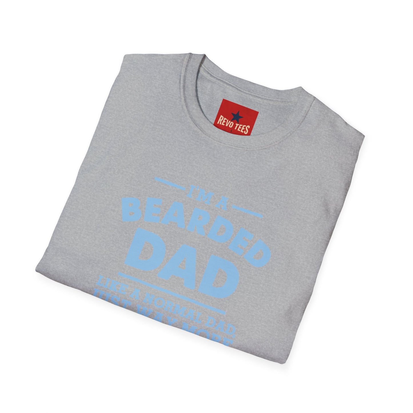 Bearded Dad T‑Shirt — "I'm a Bearded Dad" Funny Father's Day Tee