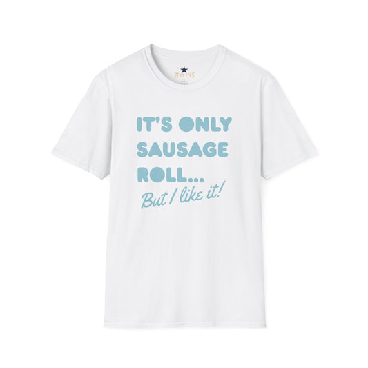 Revotees Its Only Sausage Roll But I Like It Retro Quote T-Shirt - alternate view 2