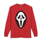 Ghostface Mask Long Sleeve Shirt — Horror Movie Scream Tee for Halloween