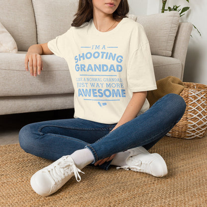 Shooting Grandad T‑Shirt — “I’m a Shooting Grandad” Funny Grandpa Gift