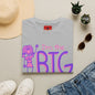 Big Sister T-Shirt — "I'm the Big Sister" Cute Pink & Purple Kids/Family Tee