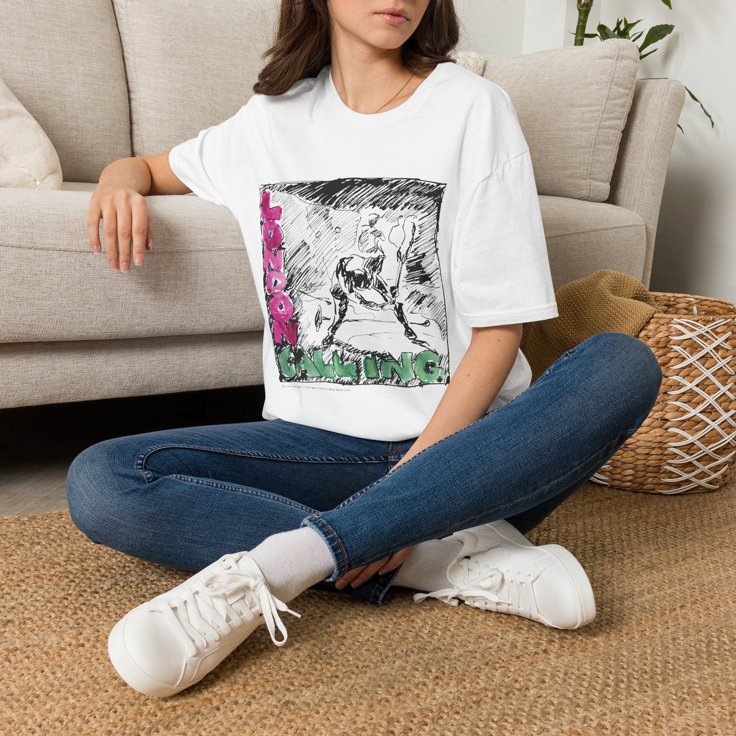 The Clash - London Calling - Unisex Softstyle T-Shirt