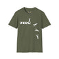 Revotees Beatles Zebra Crossing Funny Unisex Softstyle T-Shirt - alternate view 4