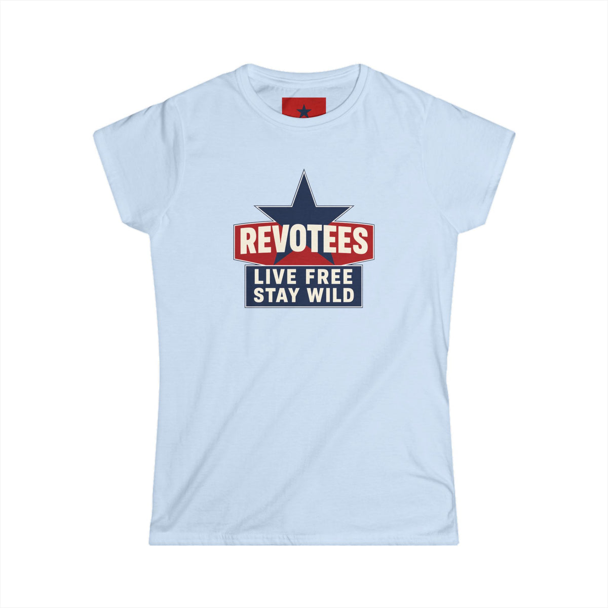 Revotees Live Free Stay Wild Womens T-Shirt - alternate view 9