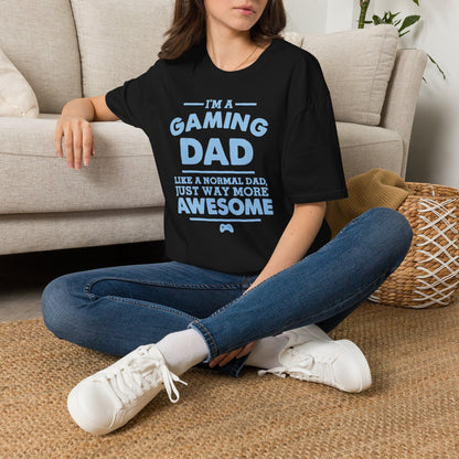 Gaming Dad T-Shirt — “I’m a Gaming Dad” Funny Father’s Day Tee