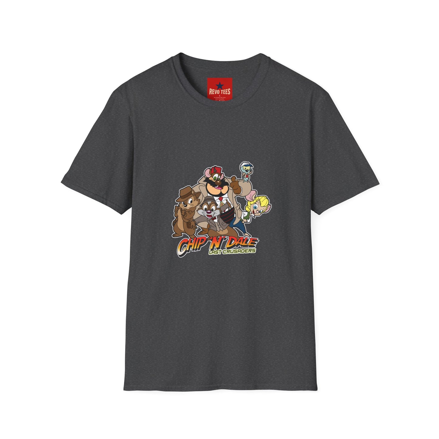 Cartoon Crew T-Shirt — Funny Retro Animal Squad Graphic Tee