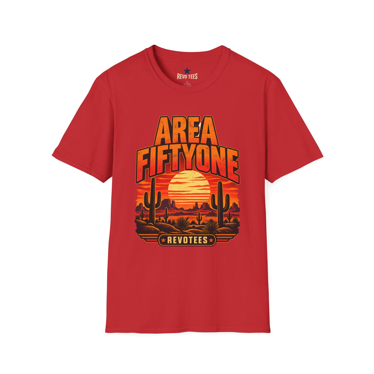 REVOTEES AREA FIFTYONE Desert Sunset T‑Shirt