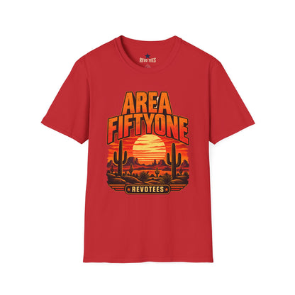 REVOTEES AREA FIFTYONE Desert Sunset T‑Shirt