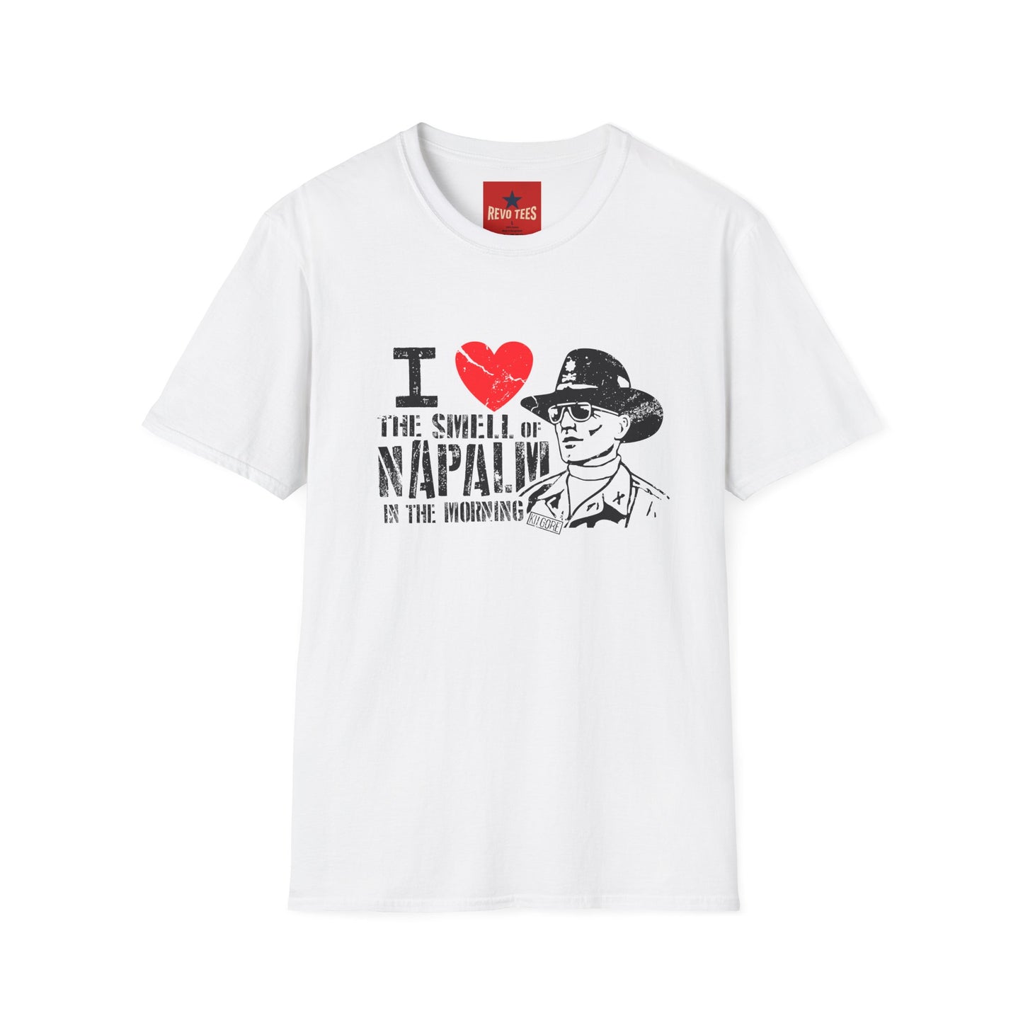 I  The Smell of Napalm T-Shirt — Retro Military Movie Quote Tee