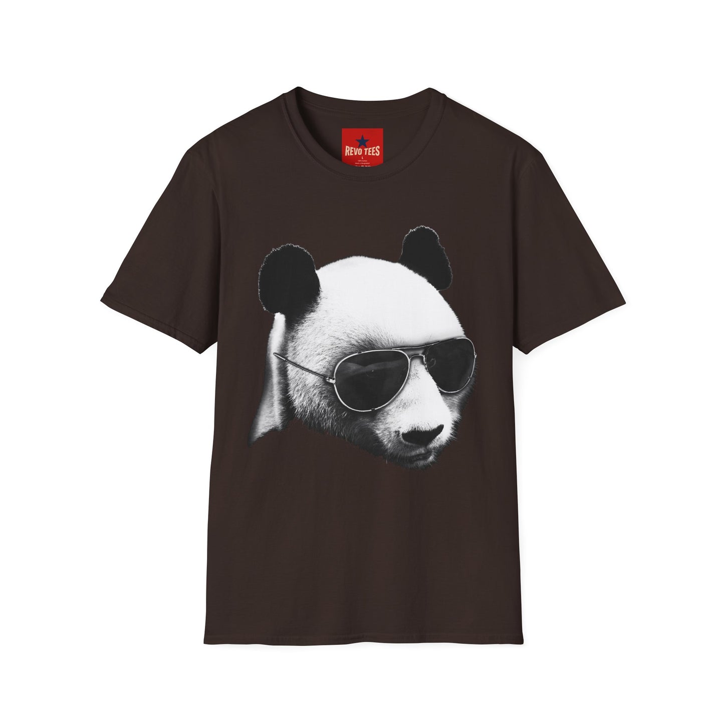 Panda Sunglasses T-Shirt — Cool Panda Graphic Tee