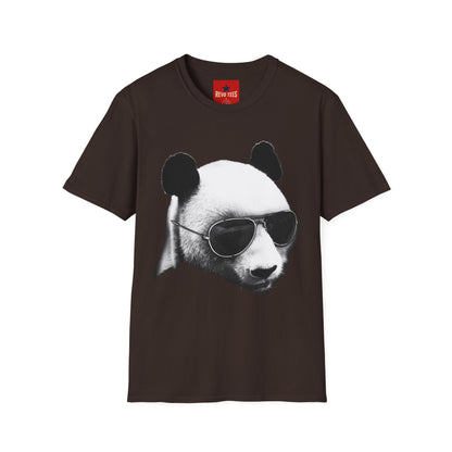 Panda Sunglasses T-Shirt — Cool Panda Graphic Tee