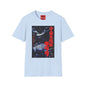 T-Shirt — Retro Japanese Kaiju Graphic Tee (Red Kanji ‘宇宙大怪獣’ / Gaira)