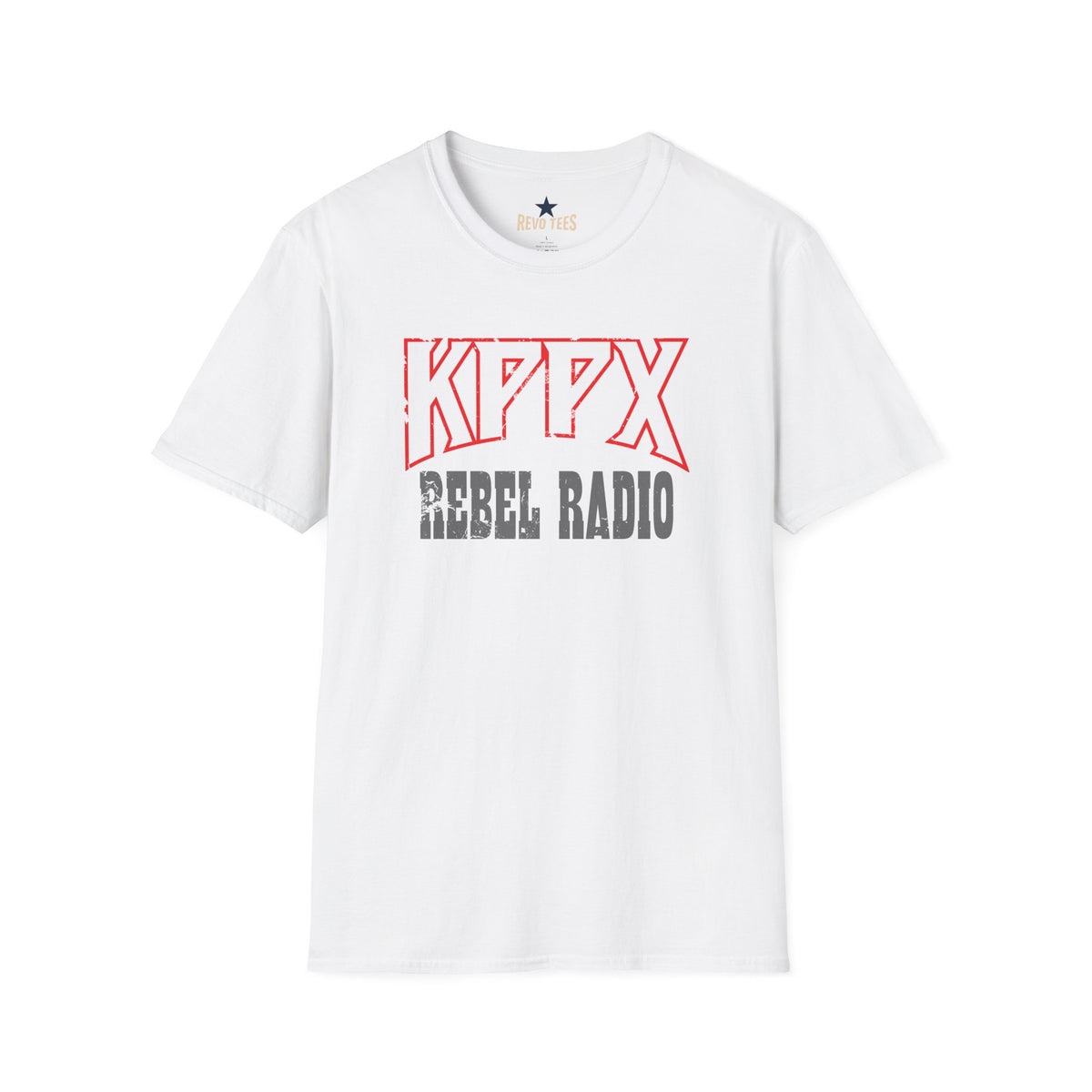 Revotees Radio Station From Airheads Unisex Softstyle T-Shirt - alternate view 2