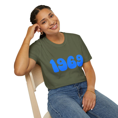 1969 Retro Year T-Shirt — Vintage 60s Birthday / Anniversary Tee