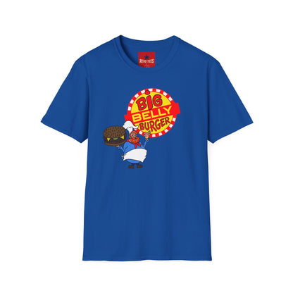 Big Belly Burger T-Shirt — Retro Fast Food Graphic Tee