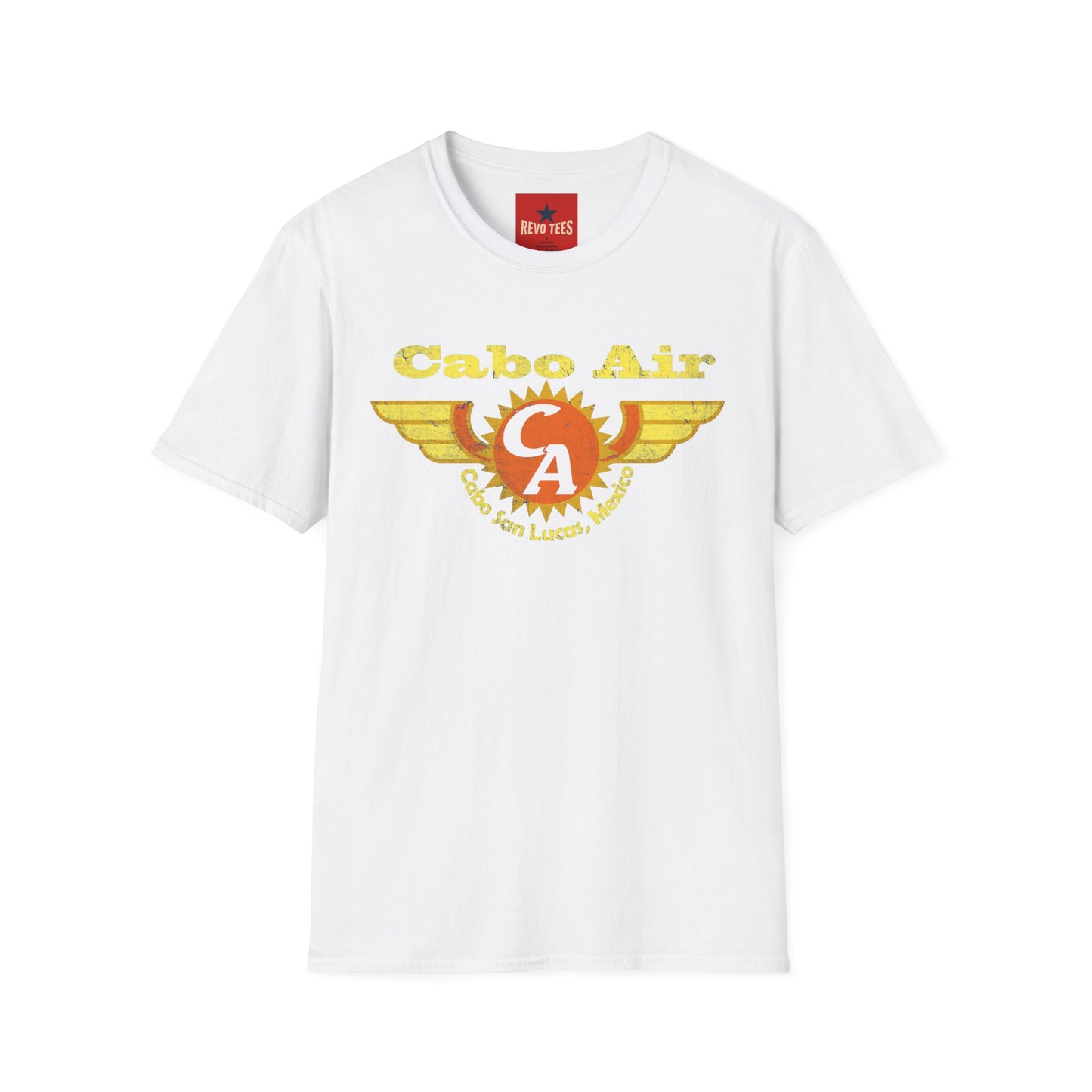 Cabo Air Vintage Logo T-Shirt — Cabo San Lucas Travel Tee