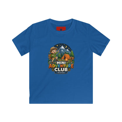Kids Adventure Club T-Shirt — Mini Explorer Camping Tee