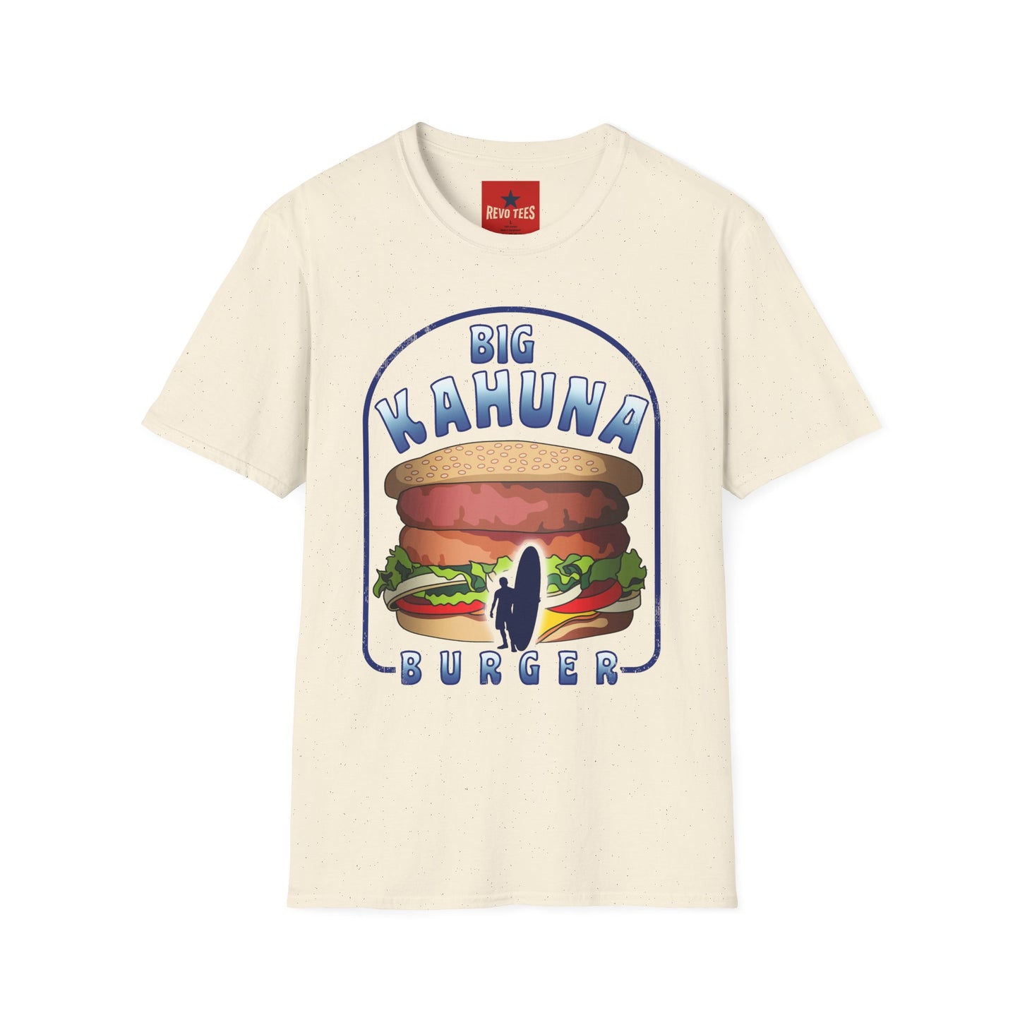 Big Kahuna Burger T-Shirt — Retro Surf-Inspired Burger Graphic Tee