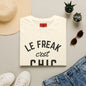T-Shirt — "Le Freak c'est Chic" French Retro Graphic Tee
