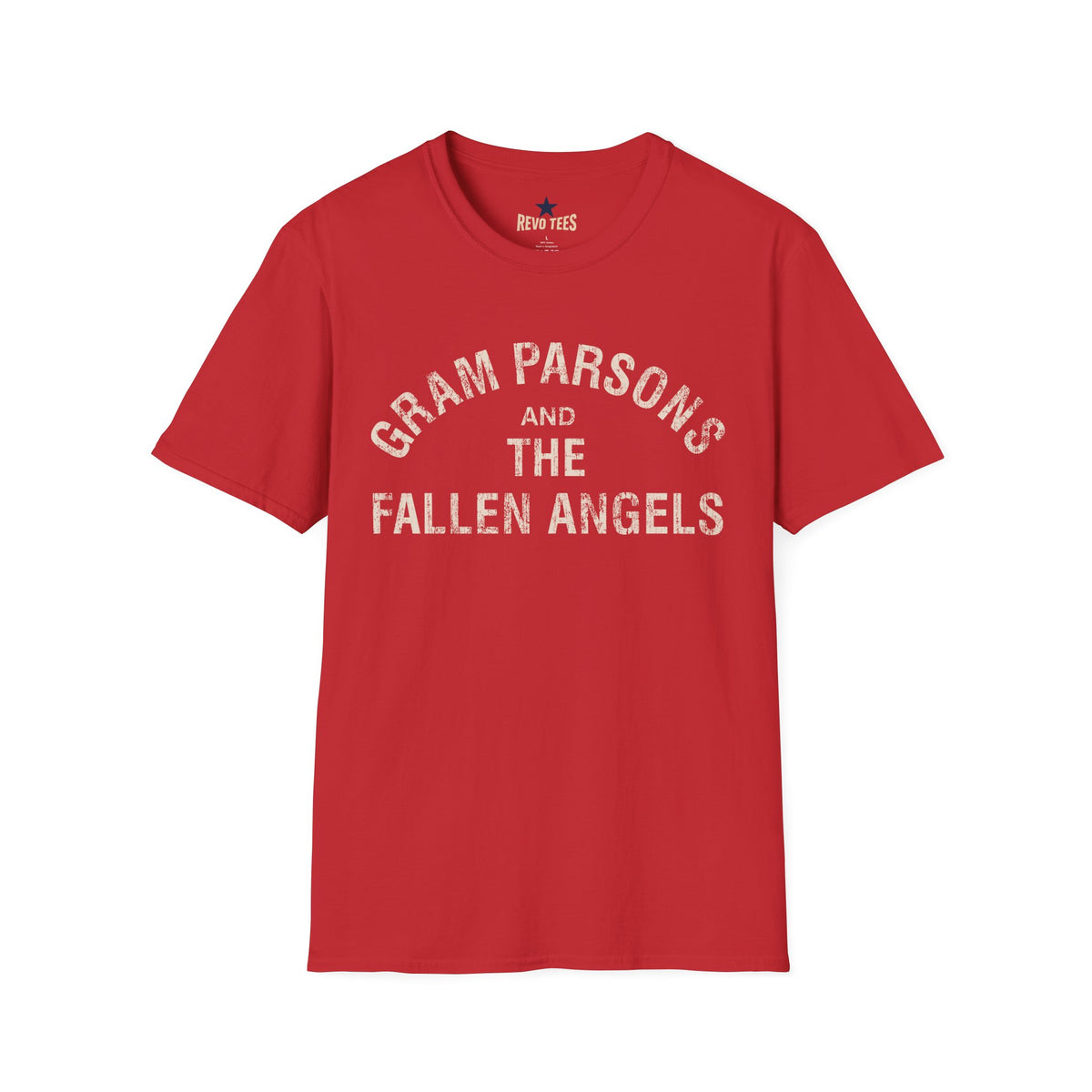 Revotees Gram Parsons Unisex Softstyle T-Shirt - alternate view 9