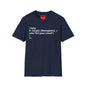 PHP Code Beer T-Shirt — “if (empty(beerglass)) { echo "it's your round"; }” Programmer Tee