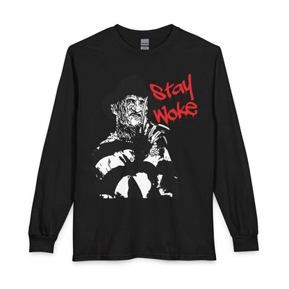 'Stay Woke' Long Sleeve — Freddie Krueger T-Shirt