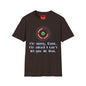 2001 HAL-Inspired Power Button T-Shirt – “I’m sorry, Dave. I’m afraid I can’t let you do that.”