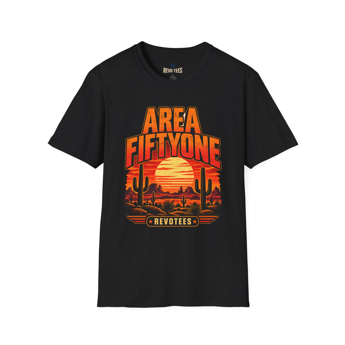 REVOTEES AREA FIFTYONE Desert Sunset T‑Shirt