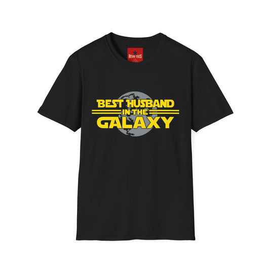 Best Husband in the Galaxy T-Shirt — Funny Sci‑Fi Gift for Him