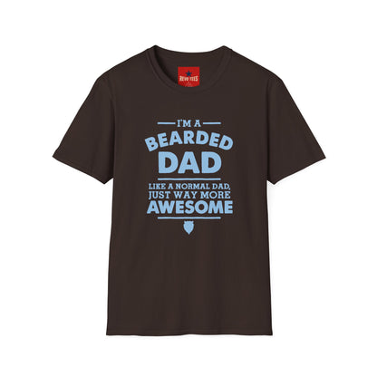 Bearded Dad T‑Shirt — "I'm a Bearded Dad" Funny Father's Day Tee