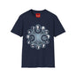 Dr Who Band Members Circle T-Shirt — Vintage Portrait Rock Tee