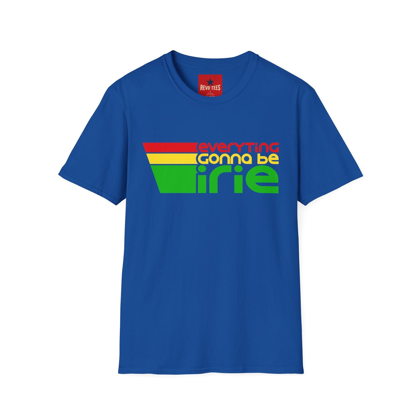 T-Shirt — "Everything Gonna Be Irie" Retro Reggae Tee