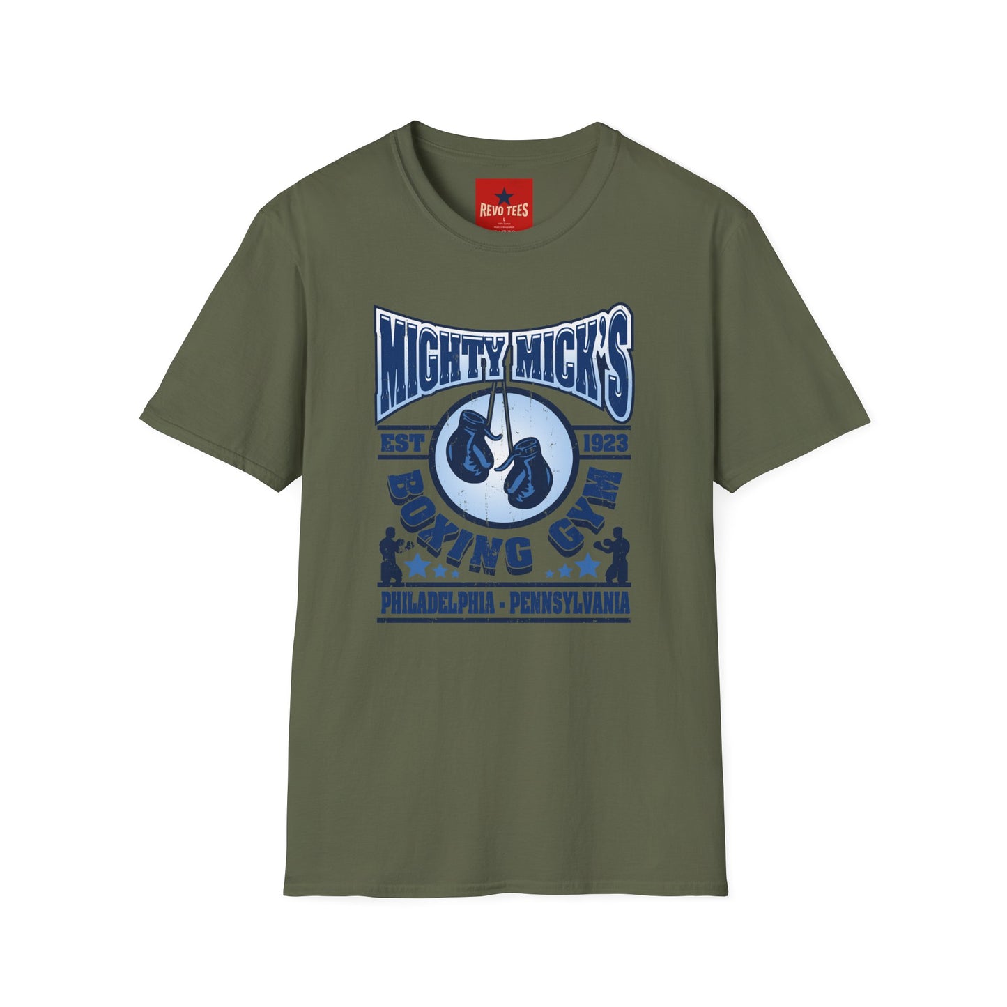 Mighty Mick's Boxing Gym T‑Shirt — Vintage Philadelphia Boxing Tee (Est. 1923)