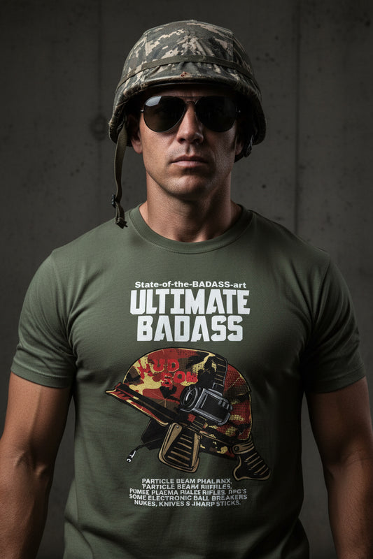 Ultimate Badass T-Shirt — State-of-the-BADASS-art Graphic Tee