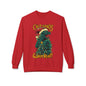 Christmas Godzilla - "Cold Hands Warm Heart" Holiday Crewneck Sweatshirt