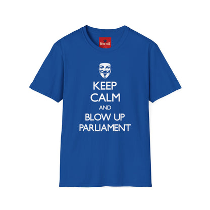 Keep Calm and Blow Up Parliament T-Shirt