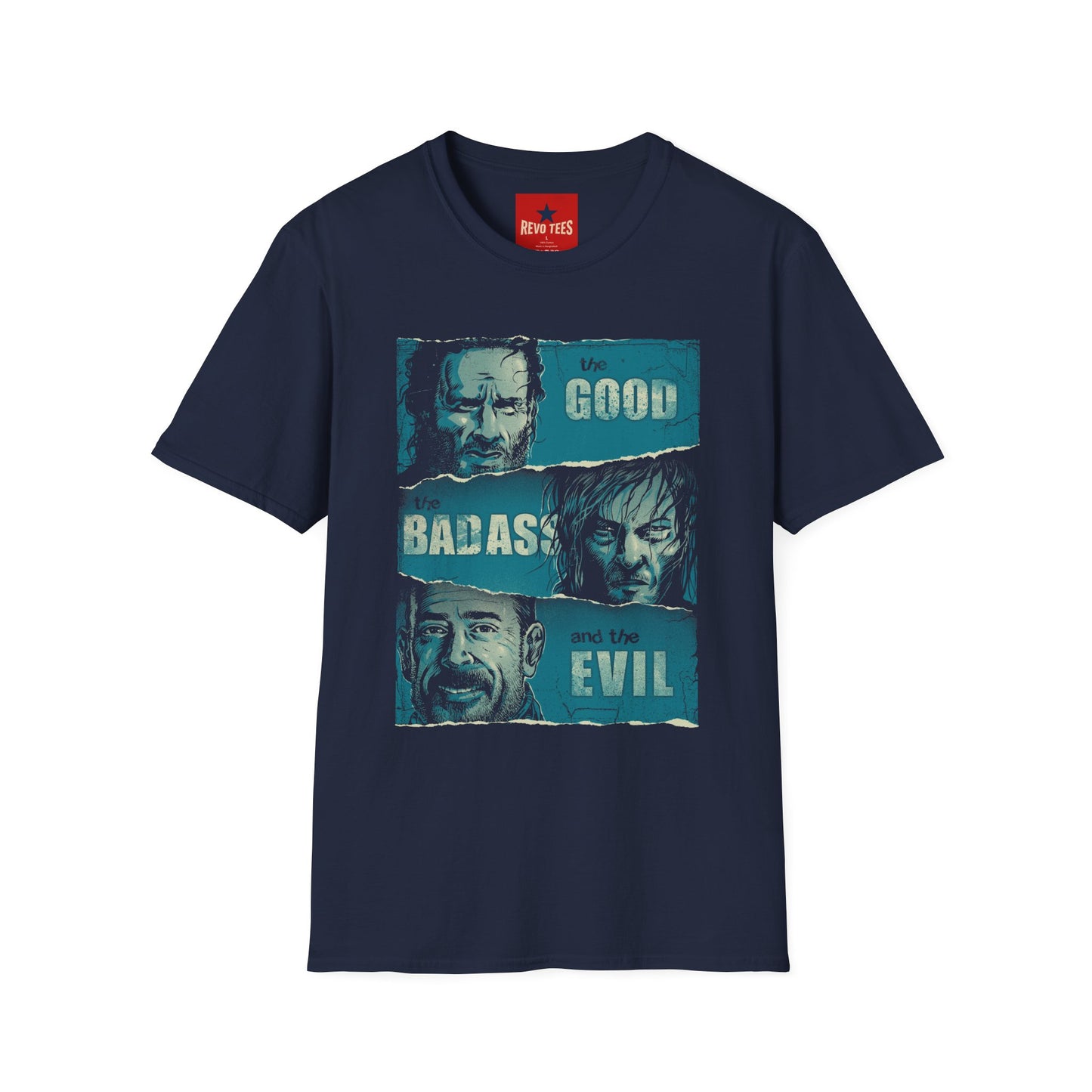 The Good, The Badass, The Evil T-Shirt — Retro Western Movie Tribute Tee
